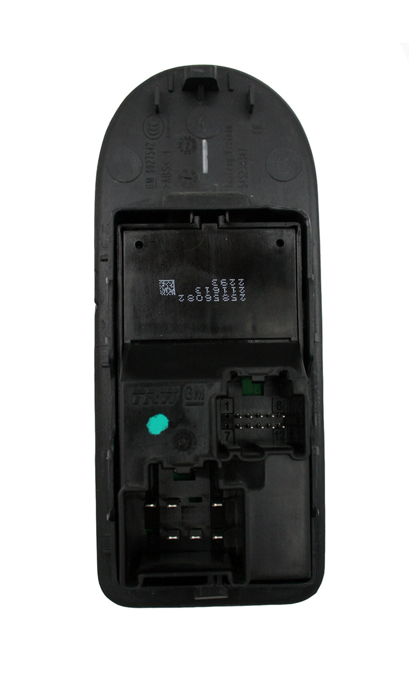 25856082 09068561 Passenger Side Fr Window Switch w/Bezel Buick Lacrosse Allure