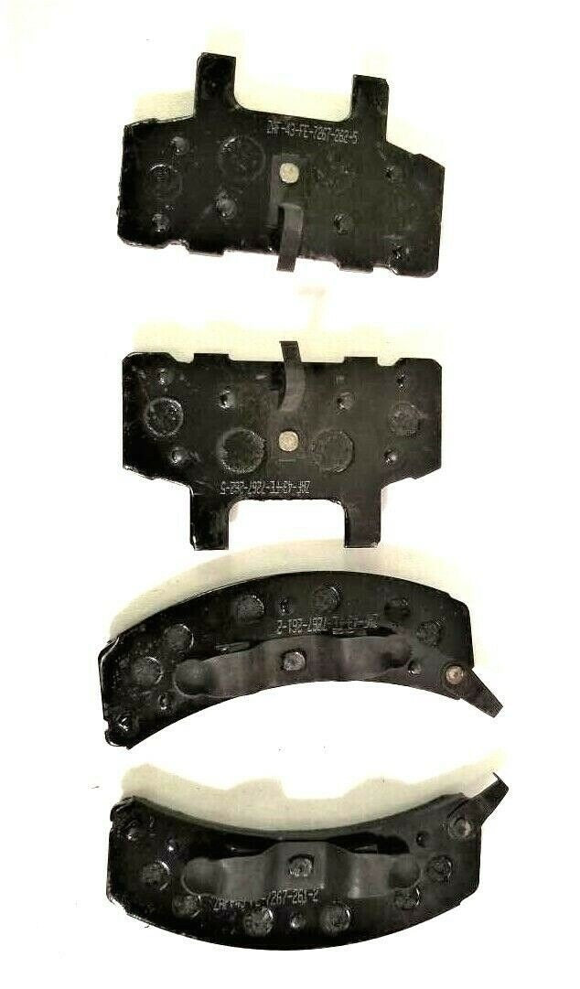 Integrally Molded Metallic MD369 Front Brake Pads 89-02 Chevrolet GMC USA Made