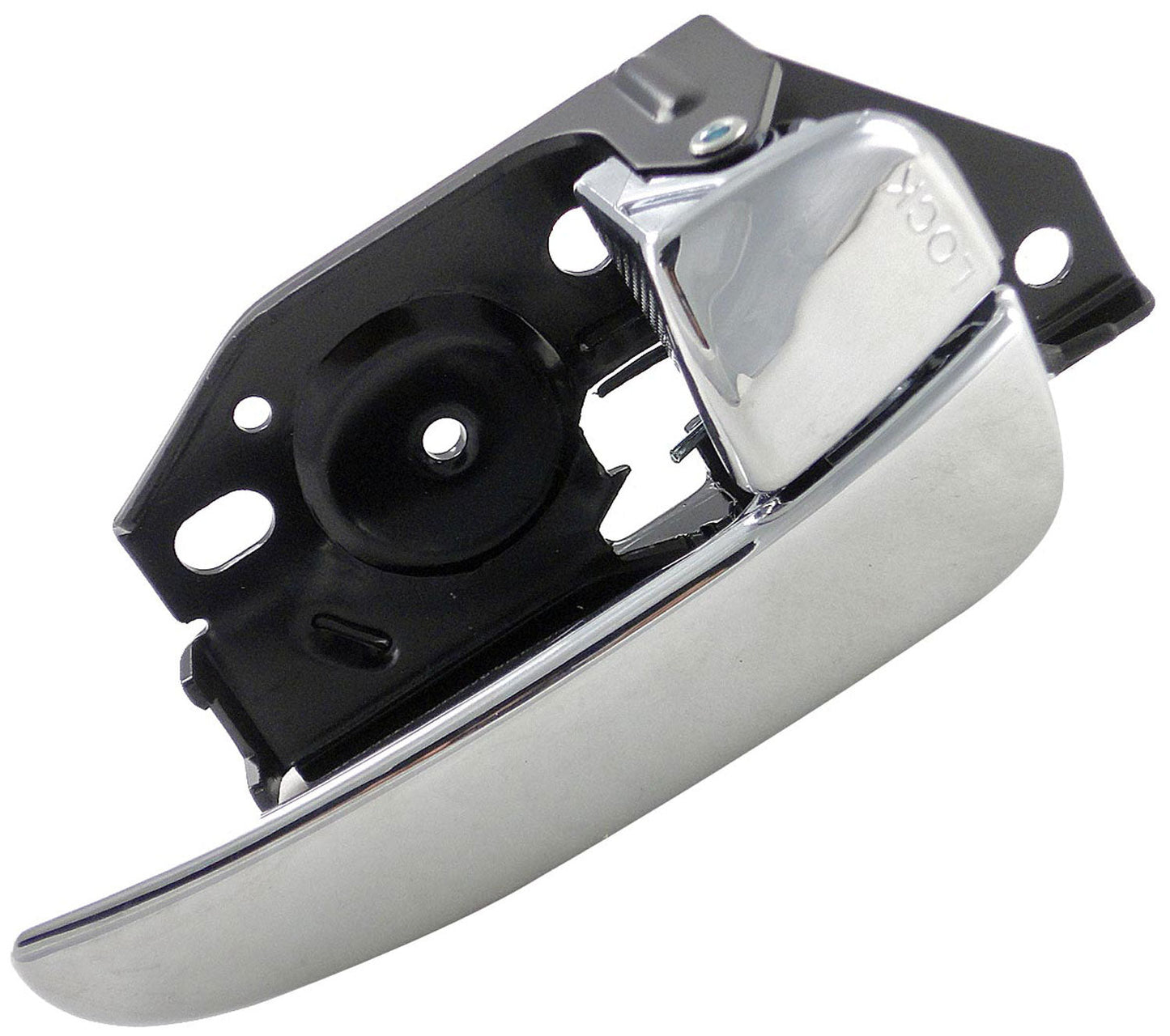 Right Interior Door Handle W/ Theft Deterrent, Chrome - Dorman 82291