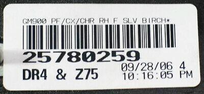 OEM Right Hand Passenger Side Exterior Power Fold Auto Dimming Mirror 09-14 Escalade Yukon Tahoe Silver Birch DR4 25840163 25840161
