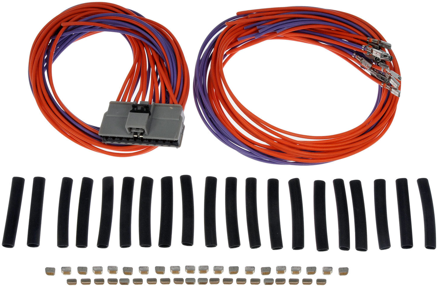 20-Wire Connector W/ Leads, Splicing Crimps, Heat Shrink Tubing 645-206