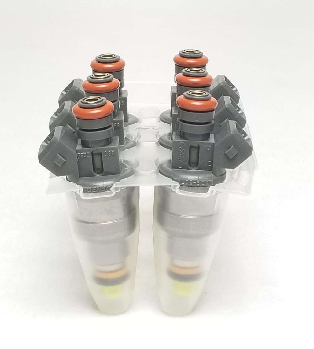 6 New OEM XL5E-B2A FLEX Injector XL5E9F593B2A CM4935 For Ford Truck, Mazda B3000