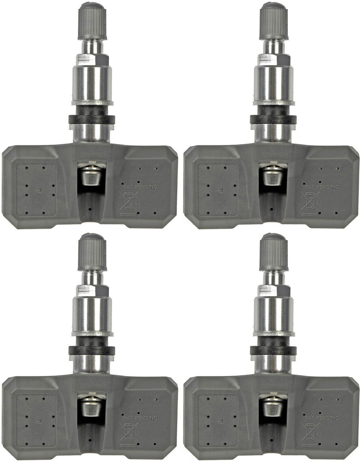 Four Tire Pressure Monitoring System (TPMS) Sensor Dorman 974-036