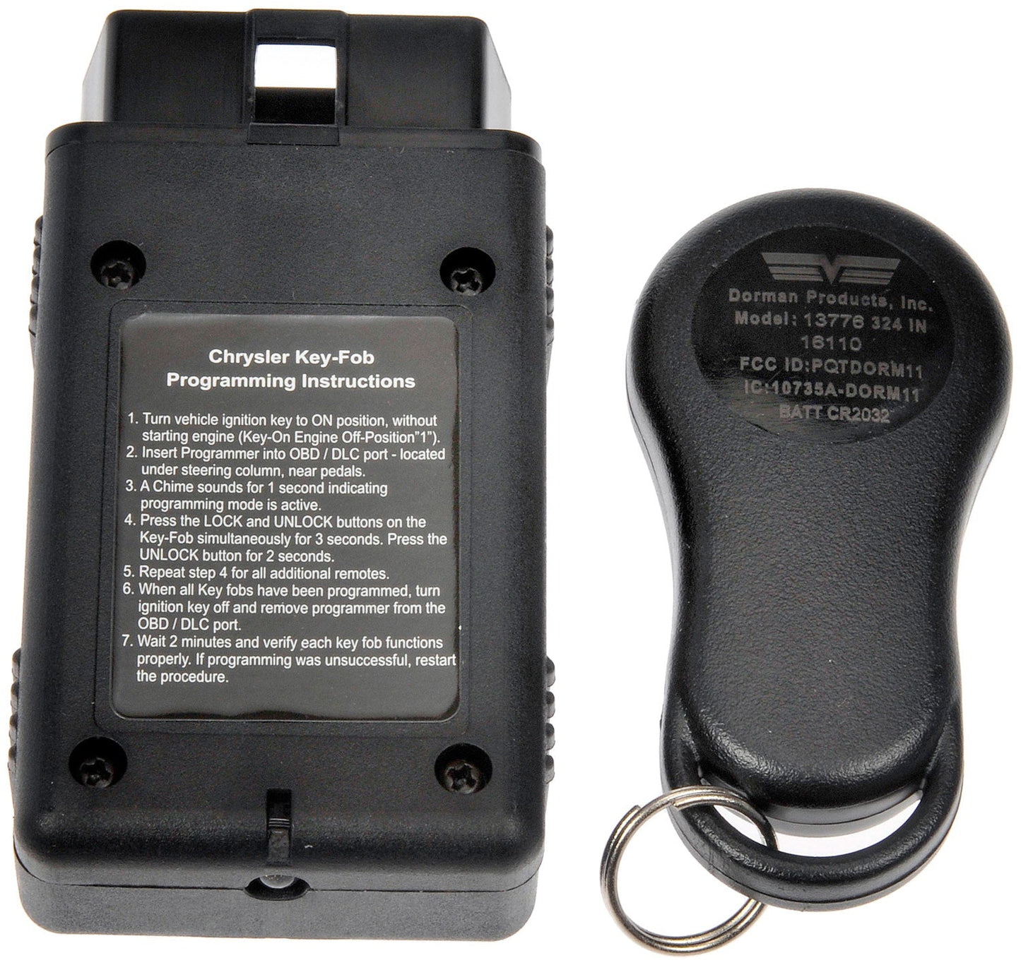 Keyless Entry Remote 4 Button (Dorman 13776)