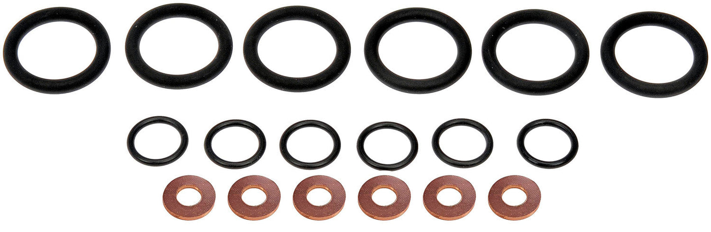 Fuel Injector O-Ring Kit Dorman 904-313,5012558AA Fits 99-02 Ram 2500 3500 5.9