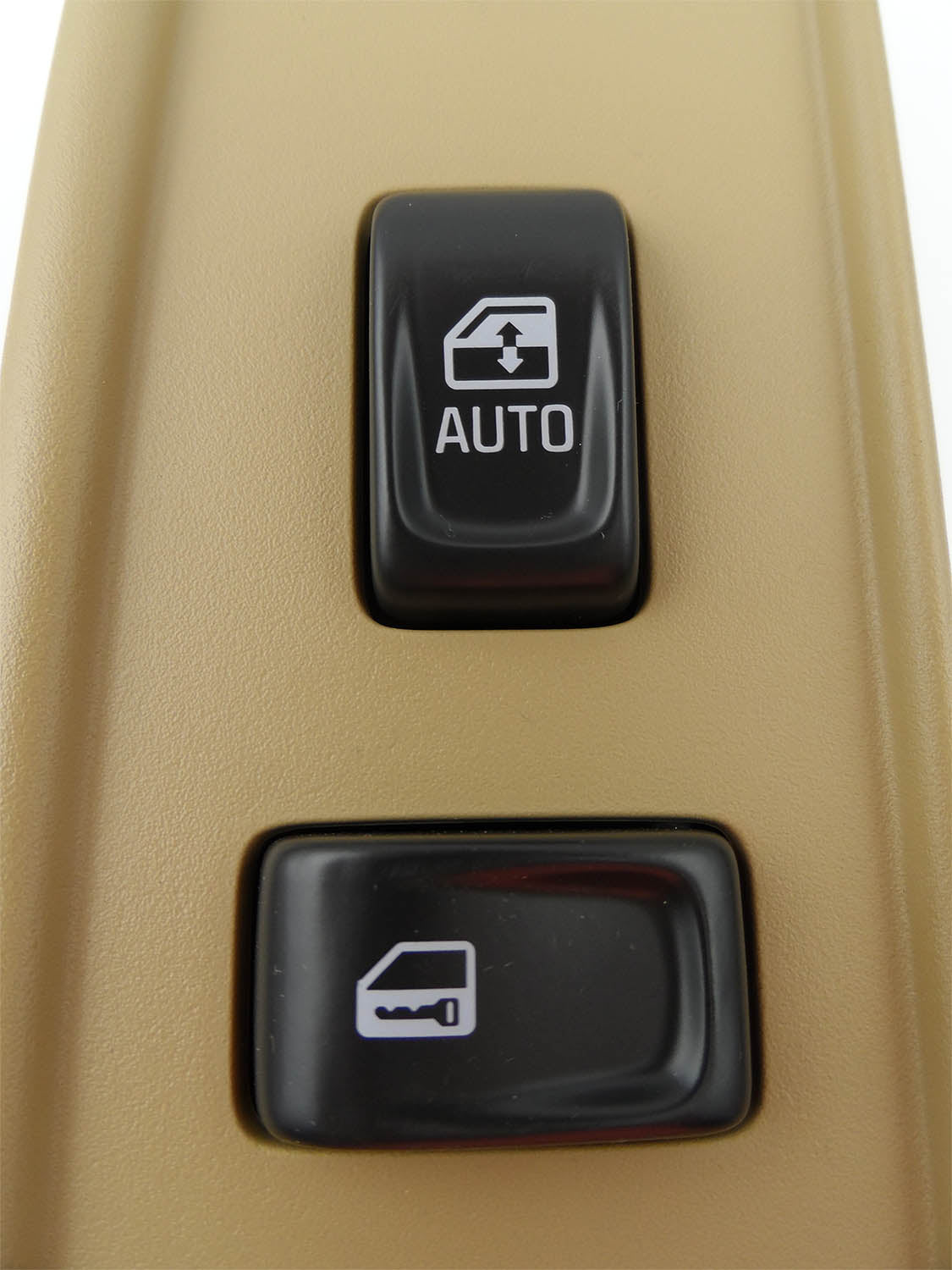 OEM Front Right Window / Door Lock Switch GM 15180115 Oak Removable Cover