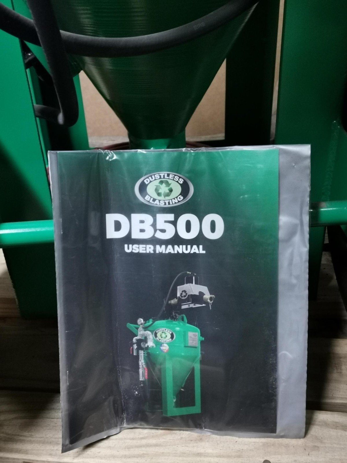 NEW Dustless Blasting Pod DB 500 - Dustless Blaster DB500 - Built in 2018