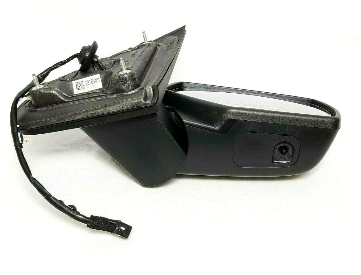 OEM GM 84342033 Passenger Mirror Victory Red (19367786) 15-20 Silverado/Sierra w/Air Temp Sensor & Cover
