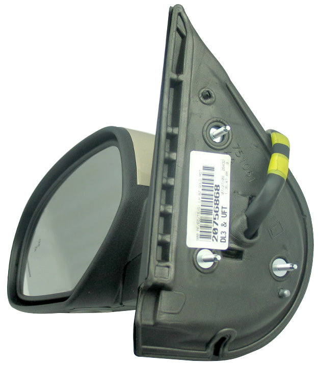 OEM Driver Side Mirror 09-13 Chevrolet GMC Truck Gold Mist/Molded Black DL3 UFT