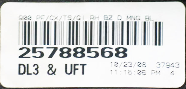 OEM Passenger Side Mirror 09-13 Chevrolet GMC Truck DarkMing Blue/Molded DL3 UFT