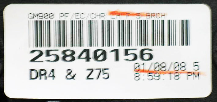 OEM Driver Mirror 07-14 Escalade Silver Birch/Chrome DR4Z75 POWER FOLD NO ARROW