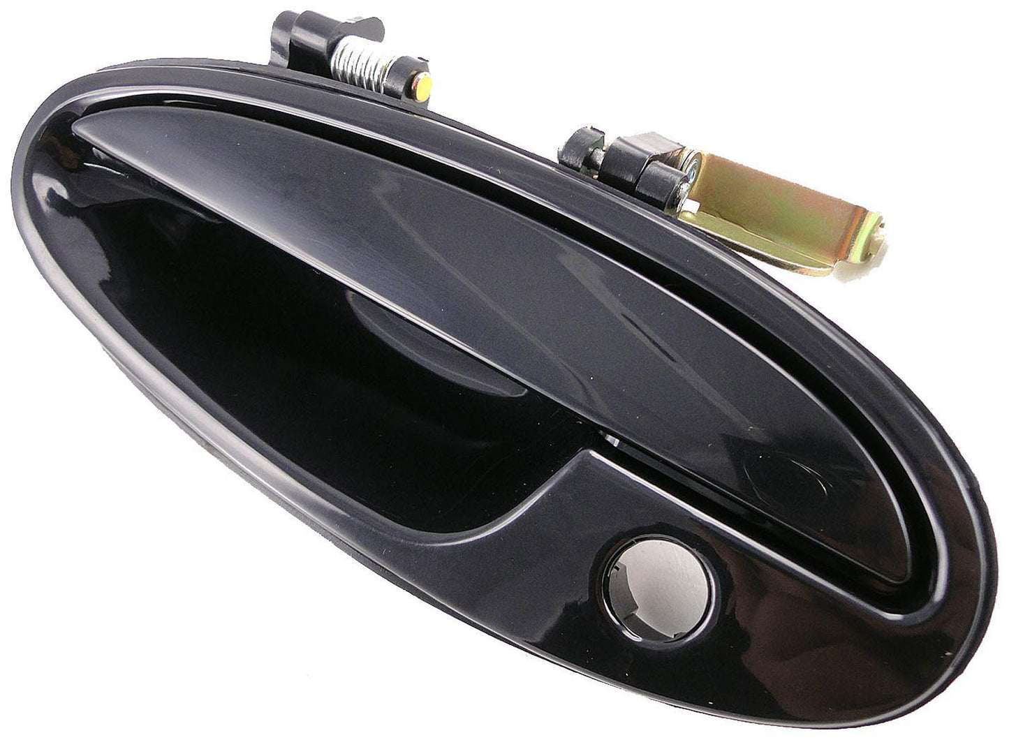 Front Left Smooth Black Exterior Door Handle (Dorman# 82026)