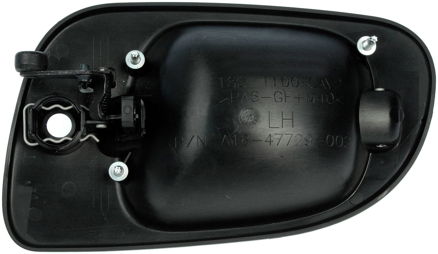 Blk Front LH Ext Dr Handle Dorman 760-5208,A18-53241-000 Fits 08-11 Freightliner
