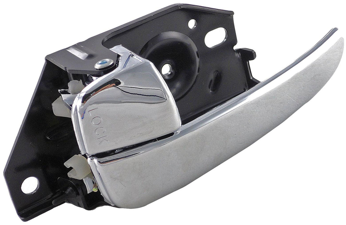 Left Chrome Interior Door Handle with Theft Deterrent (Dorman# 82286)