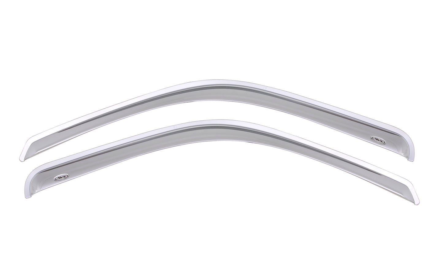 NEW CHROME VENTVISOR - 2PC - AVS# 682956