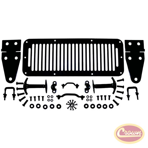 Complete Hood Set (Black) - Crown# RT26007