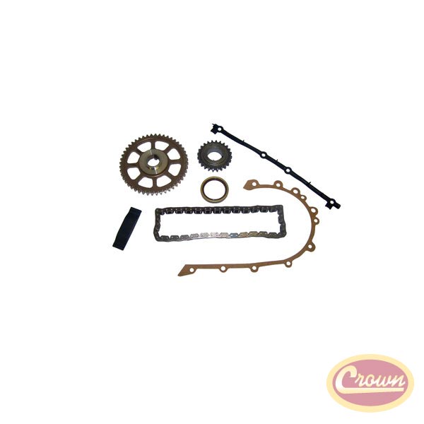 Crown Jeep 7pc Timing Kit 99-06 4.0 53020444KL Guide Sprocket Gear Chain Gasket