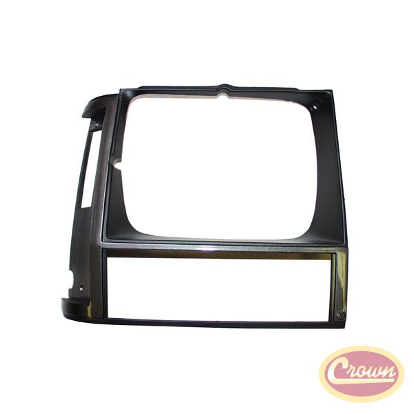 Headlamp Bezel (Grey - Right) - Crown# 55000682