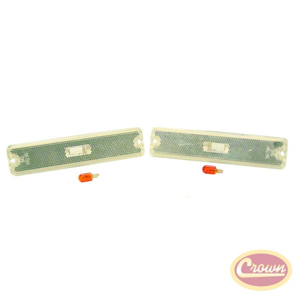 Clear Lens Kit w/ Amber Bulbs - Crown# RT28013