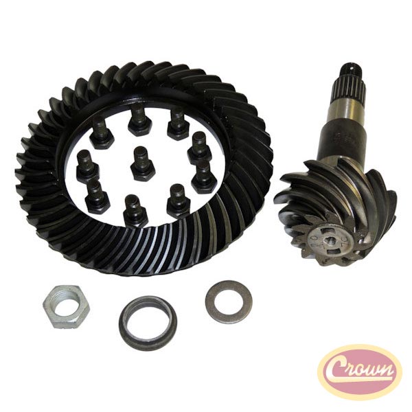 Gear and Pinion (3.73) - Crown# 68038761AA