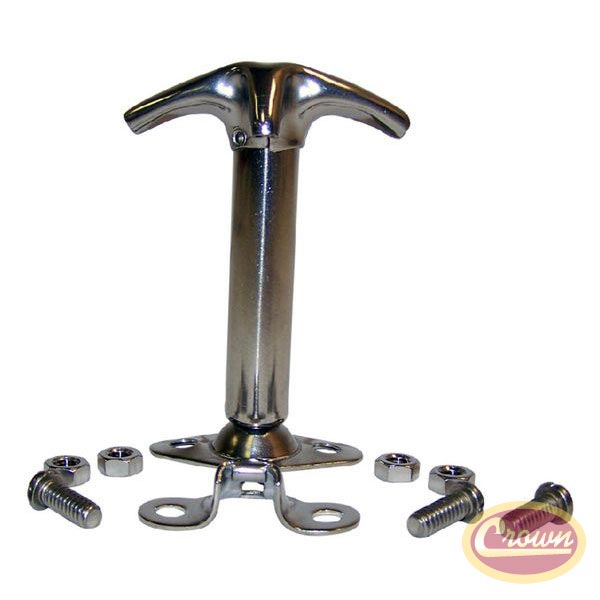 HOOD CATCH KIT, STAINLESS - Crown# RT26005