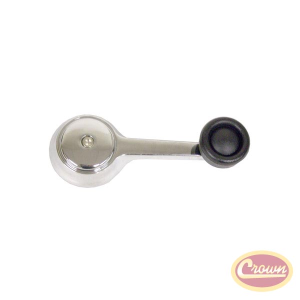 Window Crank Handle (Chrome) - Crown# J3678907