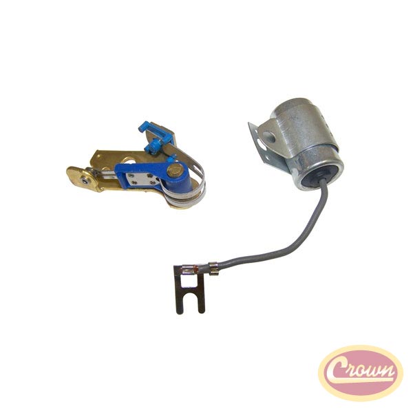 Ignition Breaker Points / Contact Kit - Crown# J4488760