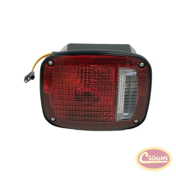 Left Tail Lamp Assembly, Black - Crown# J5457197