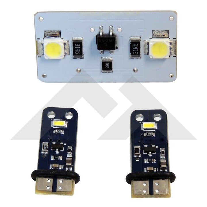 White LED Dome Lamp Kit - Crown# RT28043