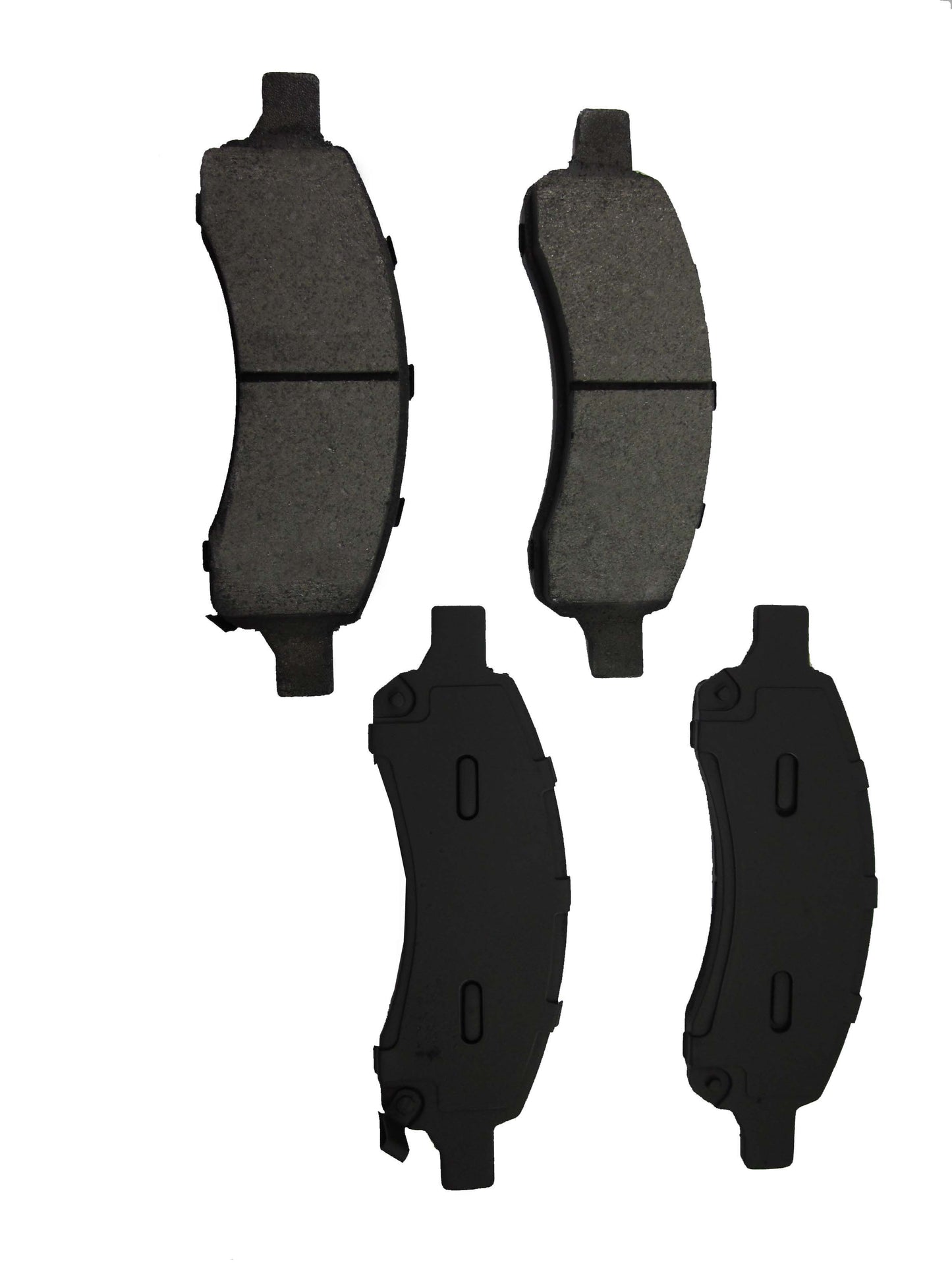 One New Front Ceramic MaxStop Plus Disc Brake Pad MSP1169 w/ Hardware - USA Made