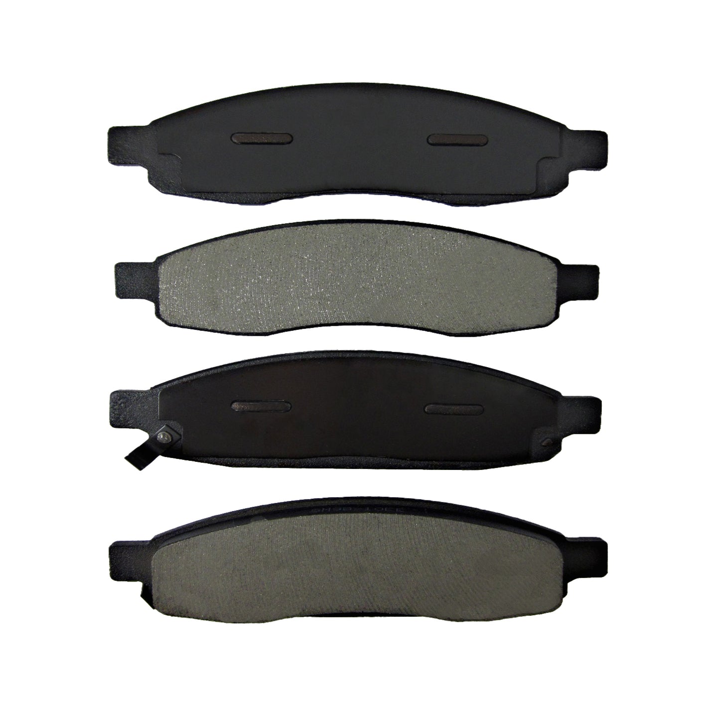 One New Front Ceramic MaxStop Plus Disc Brake Pad MSP1183 w/ Hardware - USA Made