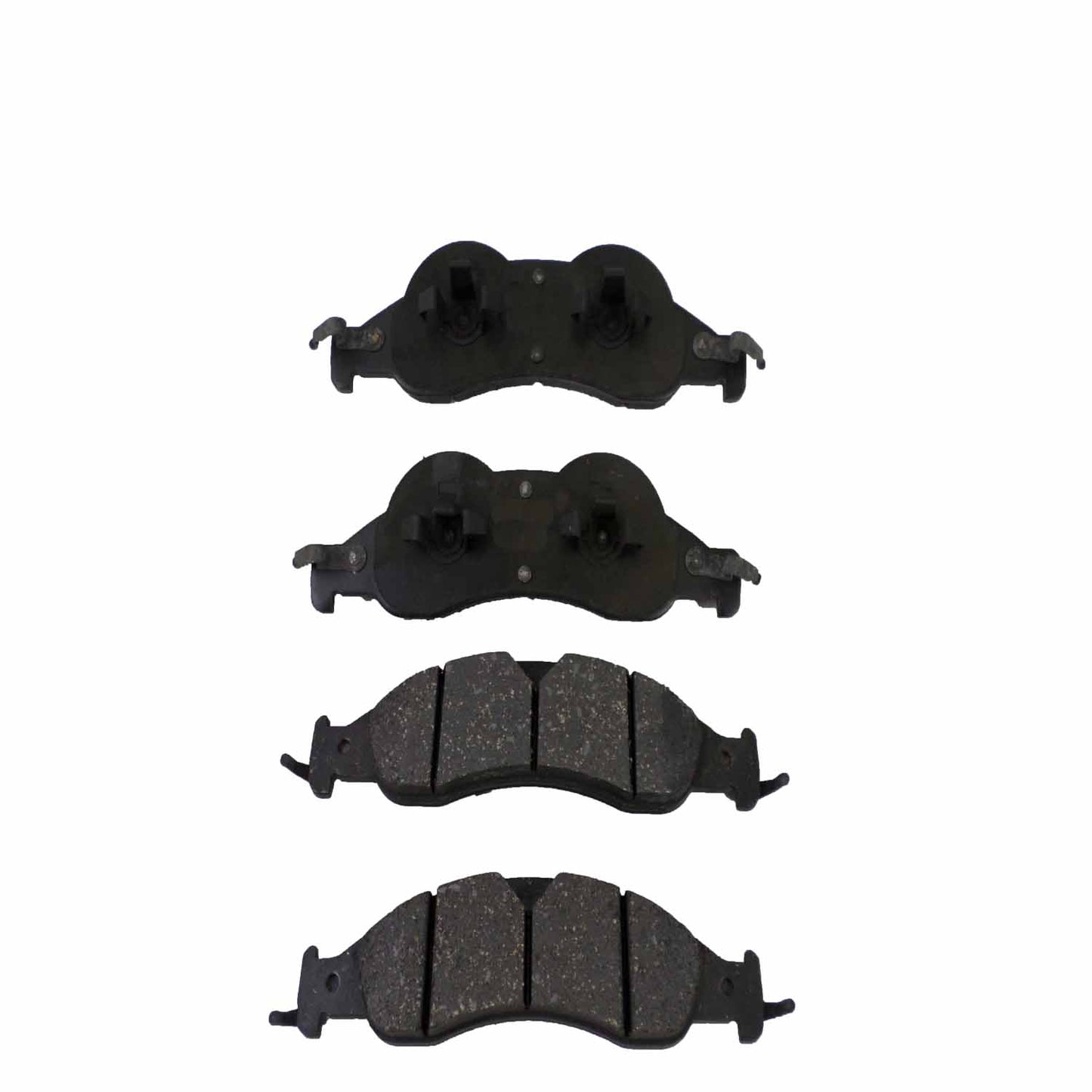 One New Front Ceramic MaxStop Plus Disc Brake Pad MSP1278 w/ Hardware - USA Made