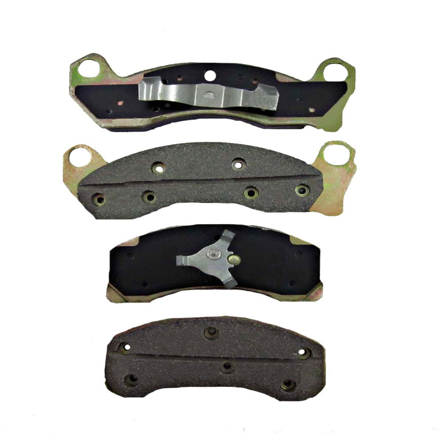 One New Front Metallic MaxStop Plus Disc Brake Pad MSP199 w/ Hardware - USA Made
