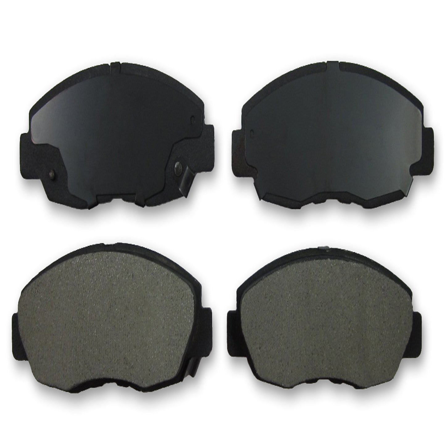 One New Front Ceramic MaxStop Plus Disc Brake Pad MSP465 w/ Hardware - USA Made
