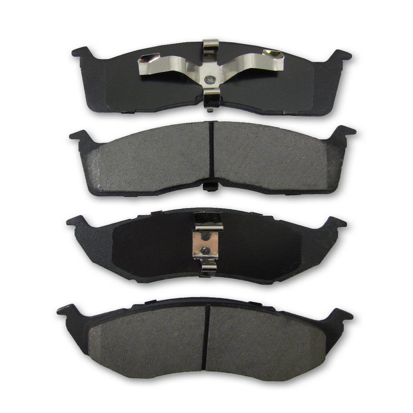 One New Front Ceramic MaxStop Plus Disc Brake Pad MSP642 w/ Hardware - USA Made