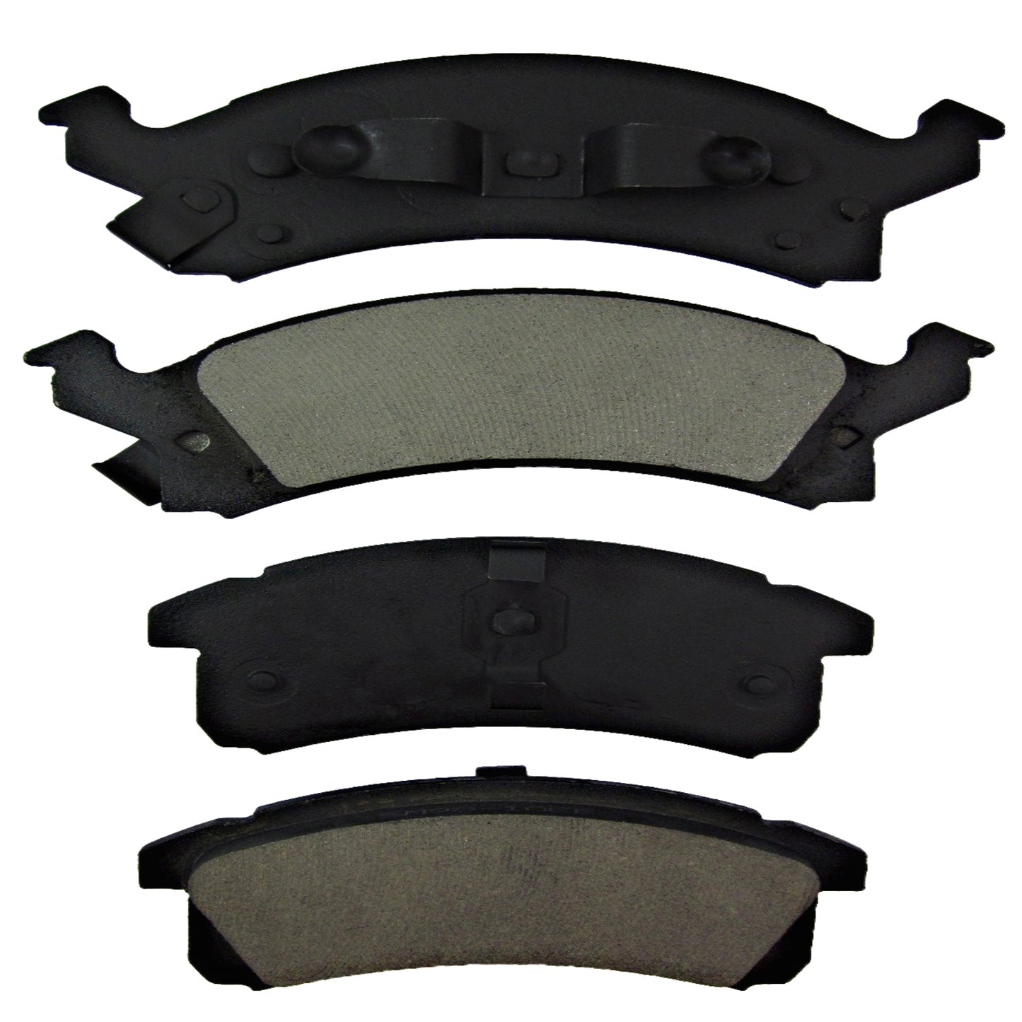 One New Front Metallic MaxStop Plus Disc Brake Pad MSP673 w/ Hardware - USA Made