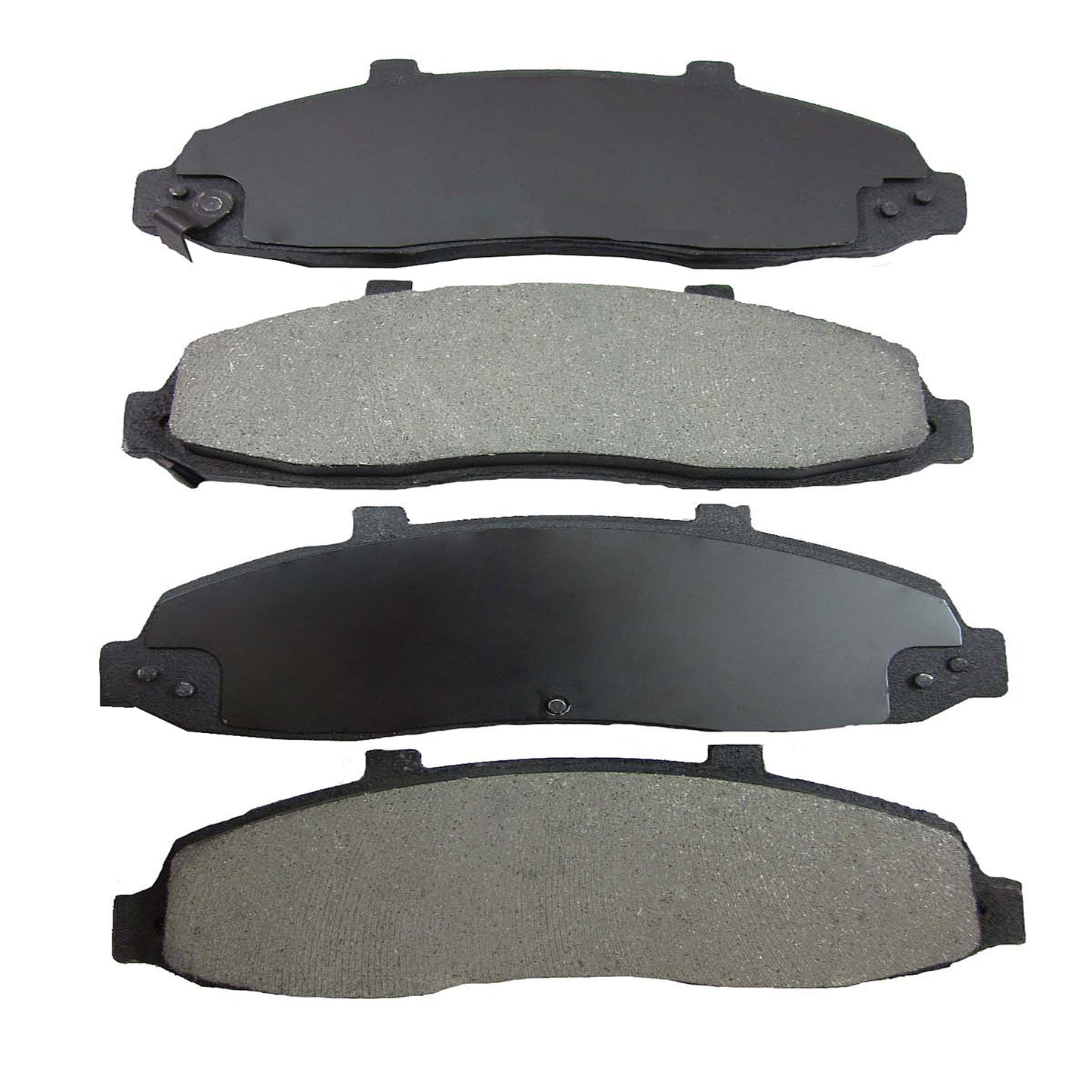 One New Front Metallic MaxStop Plus Disc Brake Pad MSP679 w/ Hardware - USA Made