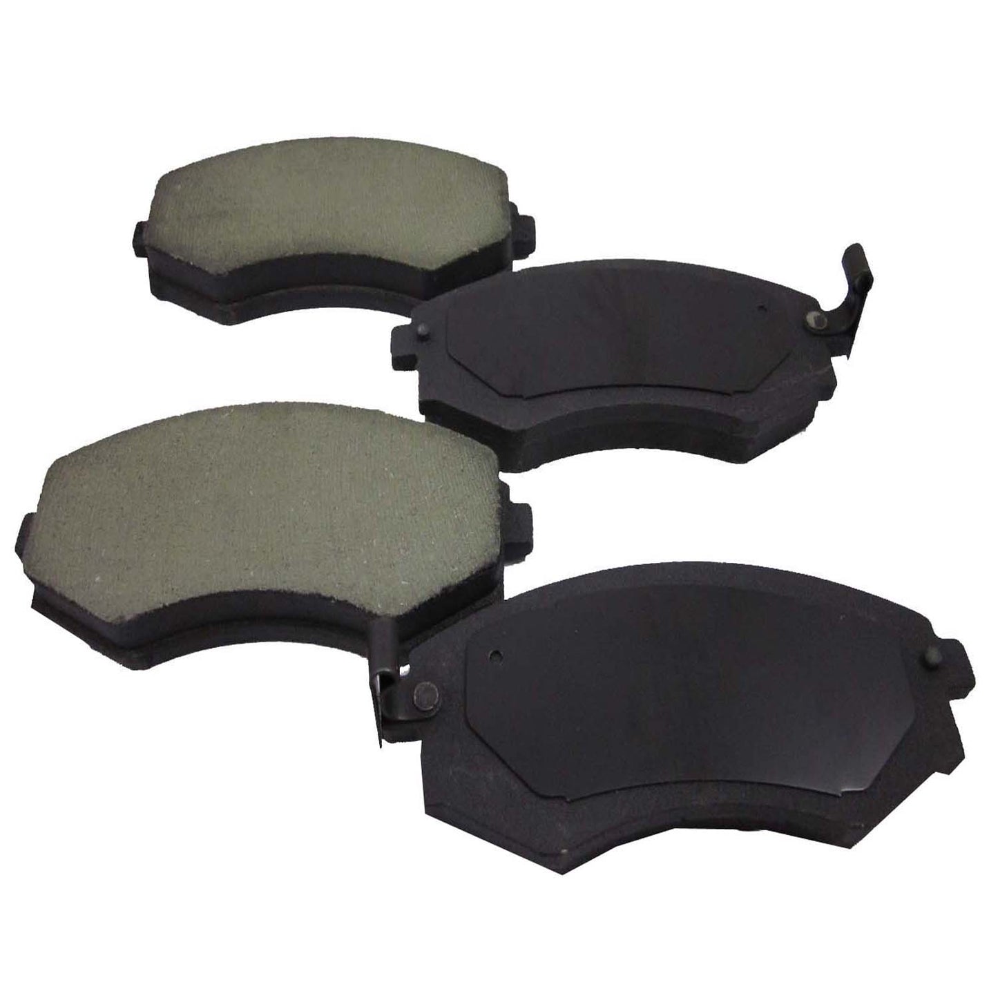 One New Front Metallic MaxStop Plus Disc Brake Pad MSP747 w/ Hardware - USA Made