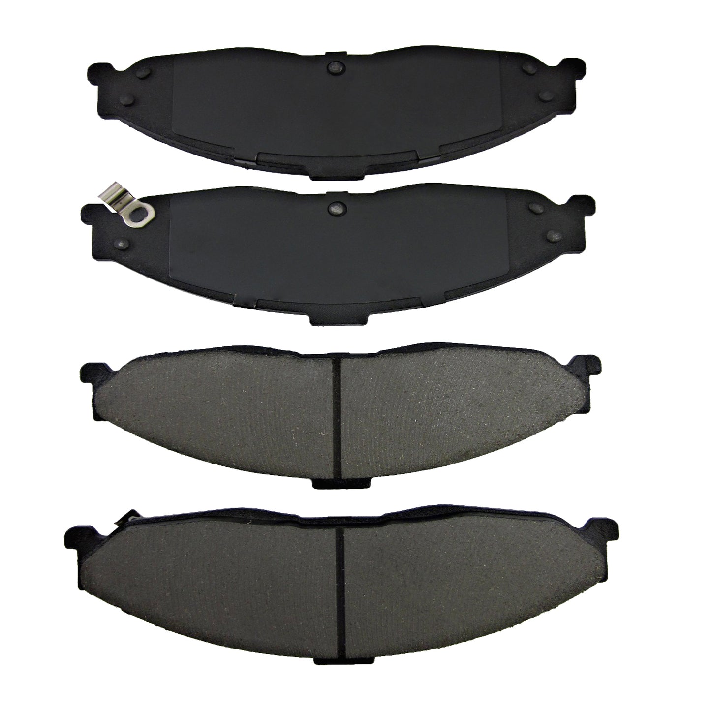 One New Front Ceramic MaxStop Plus Disc Brake Pad MSP749 w/ Hardware - USA Made