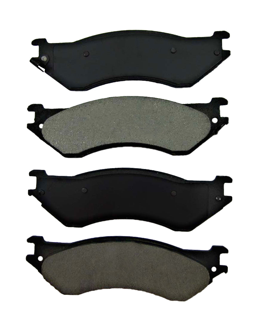 One New Front Metallic MaxStop Plus Disc Brake Pad MSP758 w/ Hardware - USA Made