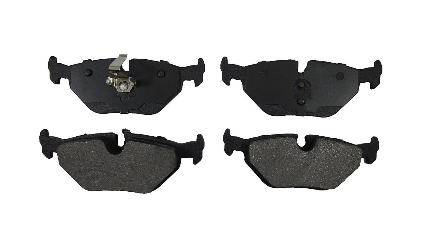 One New Rear Metallic MaxStop Plus Disc Brake Pad MSP763 w/ Hardware - USA Made