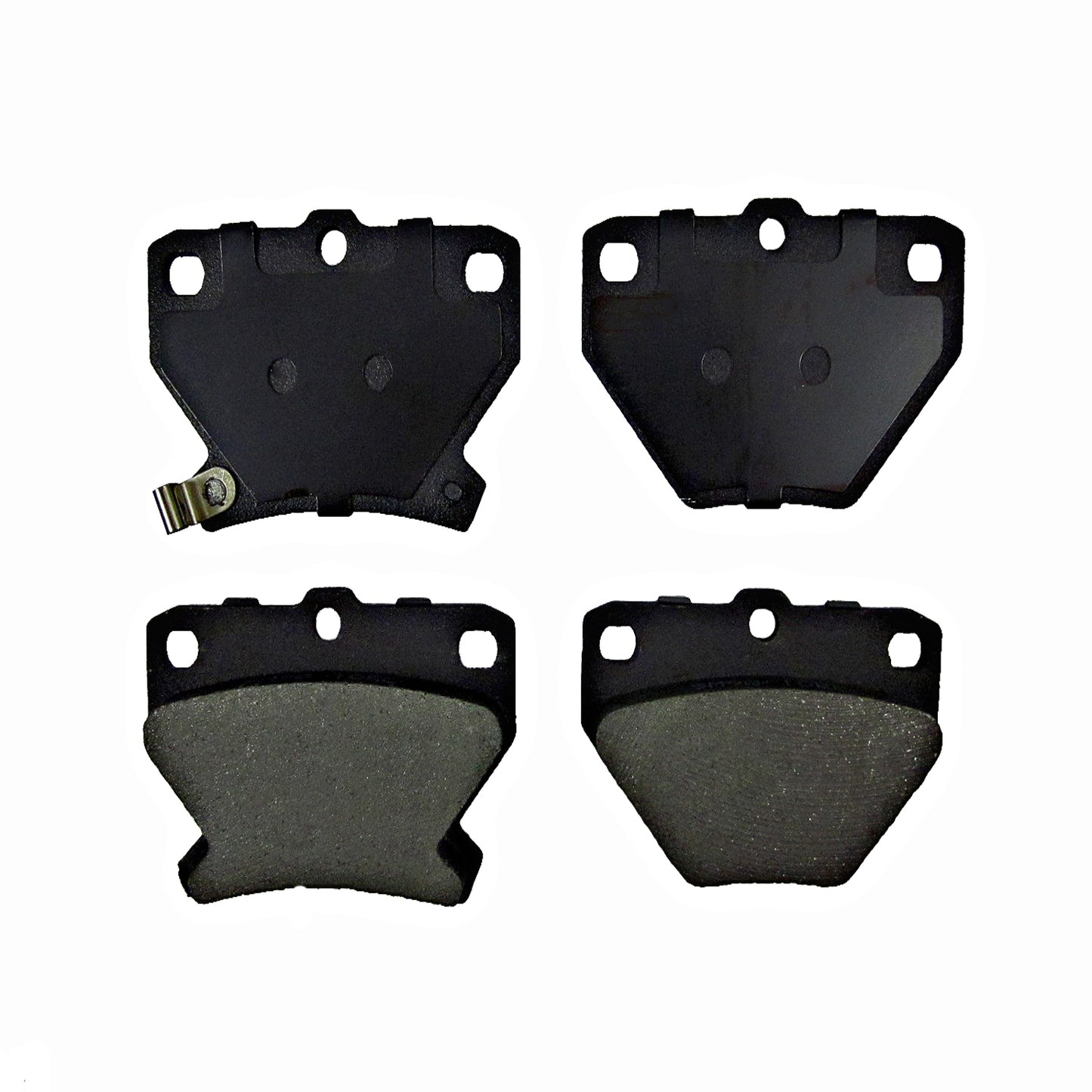 One New Rear Ceramic MaxStop Plus Disc Brake Pad MSP823 w/ Hardware - USA Made