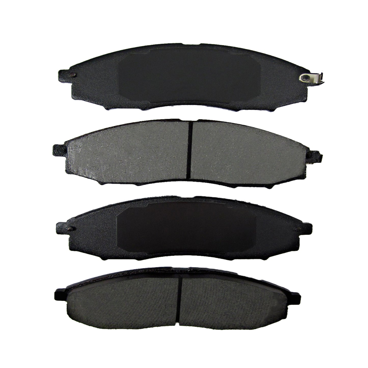 One New Front Ceramic MaxStop Plus Disc Brake Pad MSP830 w/ Hardware - USA Made