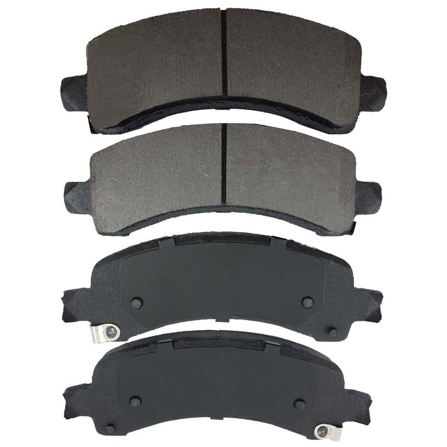 One New Rear Ceramic MaxStop Plus Disc Brake Pad MSP974 w/ Hardware - USA Made