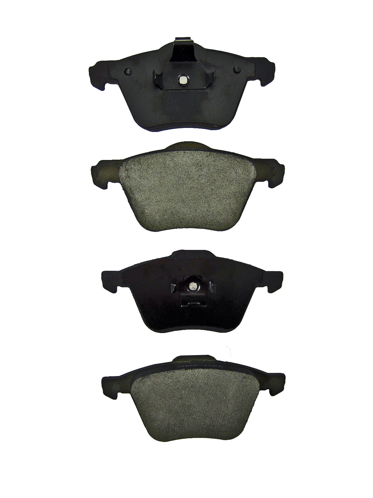 One New Front Metallic MaxStop Plus Disc Brake Pad MSP979 w/ Hardware - USA Made