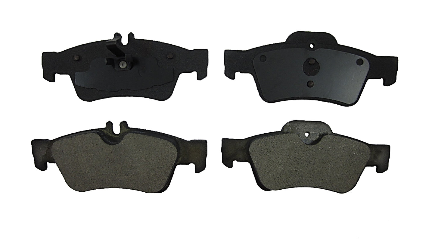 One New Rear Metallic MaxStop Plus Disc Brake Pad MSP986 w/ Hardware - USA Made