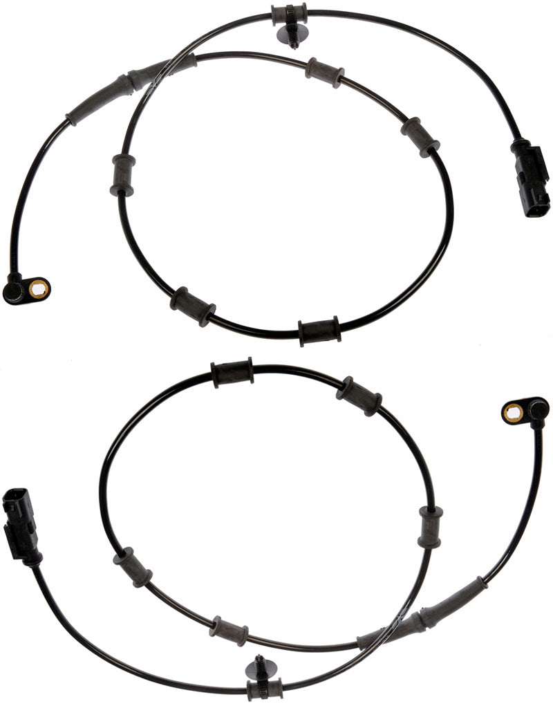 Front Left & Right ABS Wheel Speed Sensors (Dorman 970-052) w/ Wire Harness