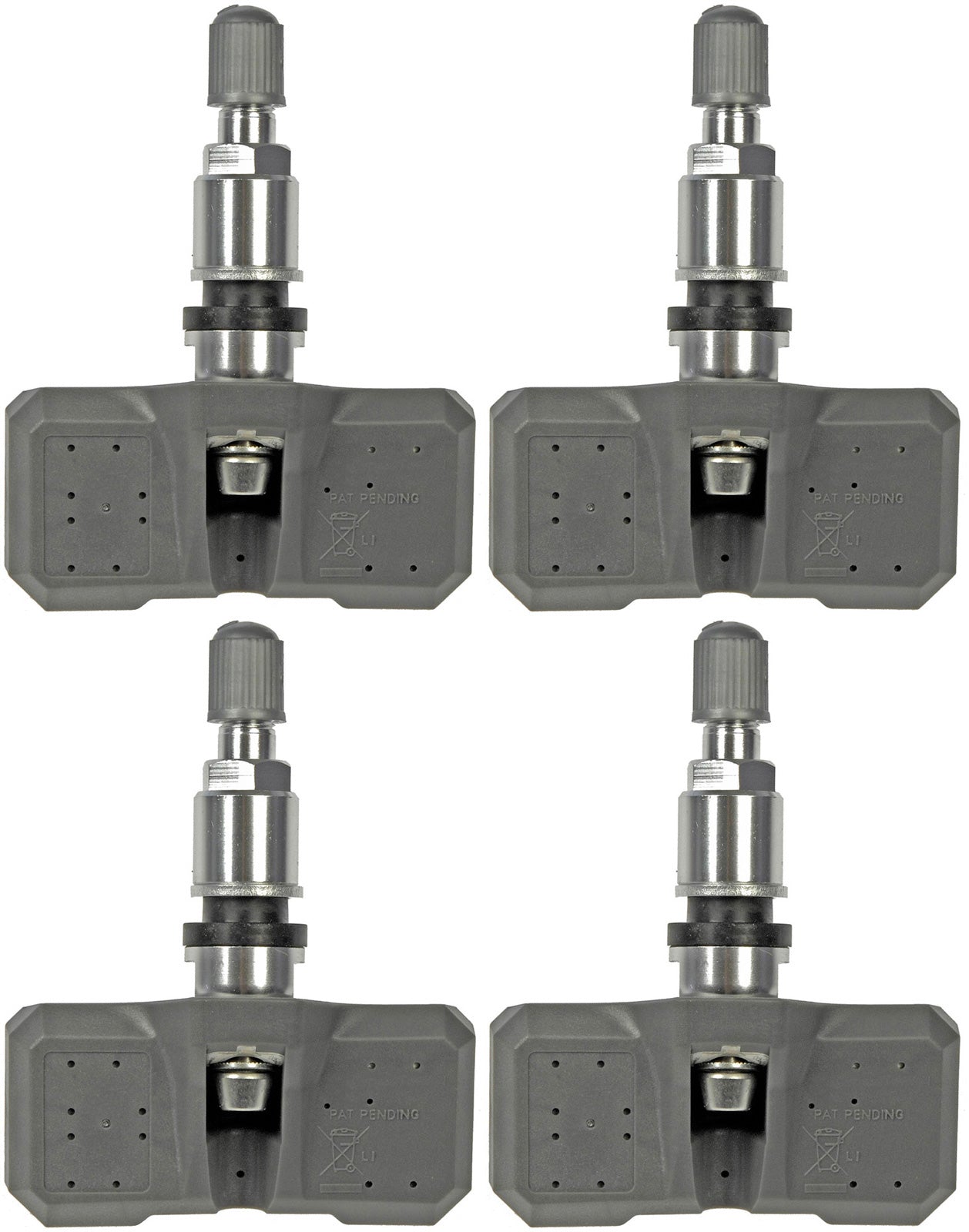 Four Tire Pressure Monitoring System (TPMS) Sensors (Dorman 974-002)
