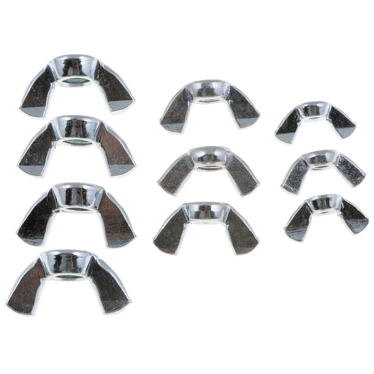 Wing Nut Assortment-Various Thread Sizes - Dorman# 13551 for '74-'02 Nissan