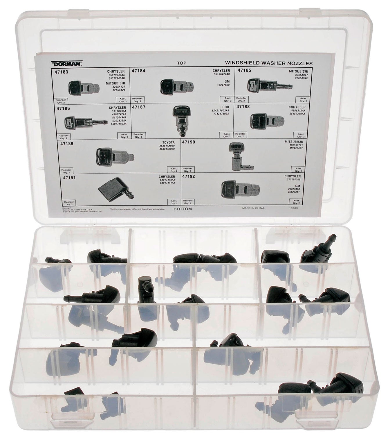 Washer Nozzle Tech Tray - Dorman# 030-207